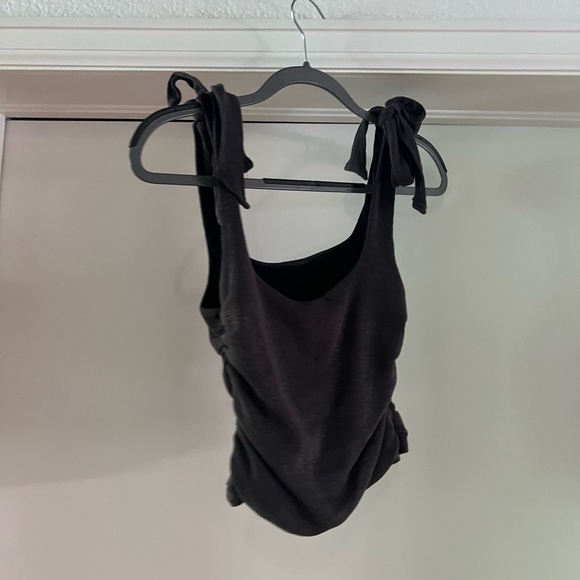 Free People Boulevard Tank Charcoal - Picture 5 of 7